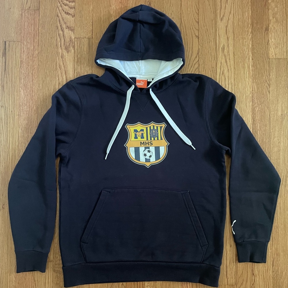 Puma Long Sleeve Hooded Pullover